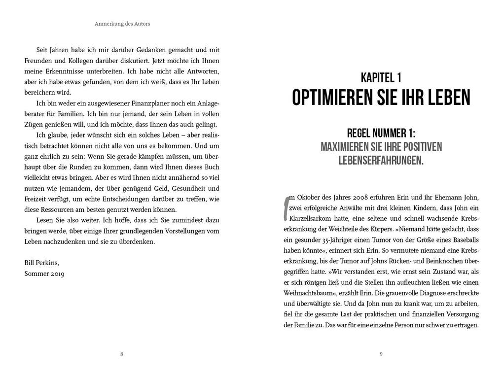 Weitere Ansicht: Die with zero | Bill Perkins