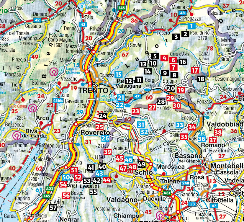 Weitere Ansicht: Vizentiner Alpen | Benno F. Zimmermann