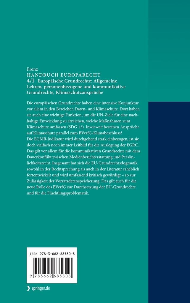 Weitere Ansicht: Handbuch Europarecht | Walter Frenz