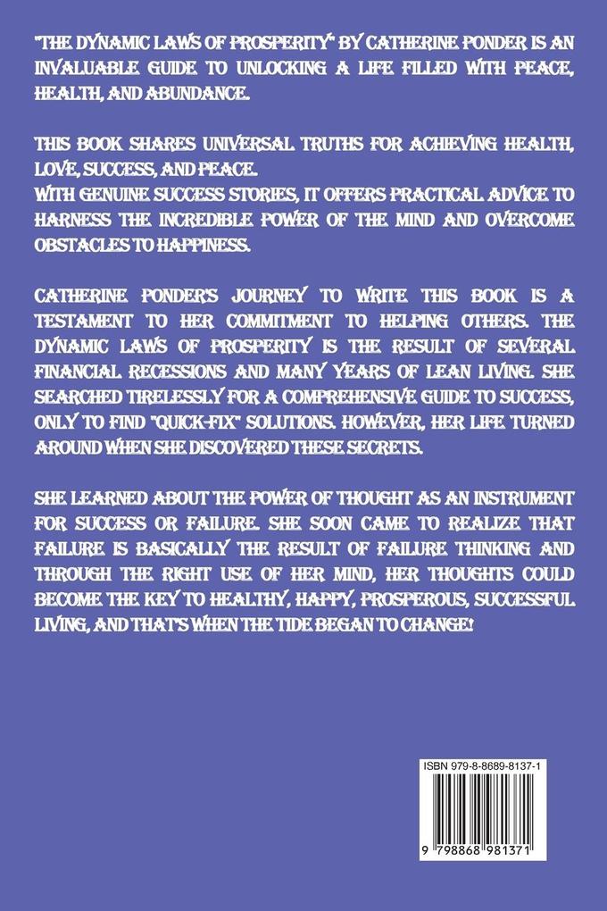 Weitere Ansicht: The Dynamic Laws of Prosperity | Catherine Ponder