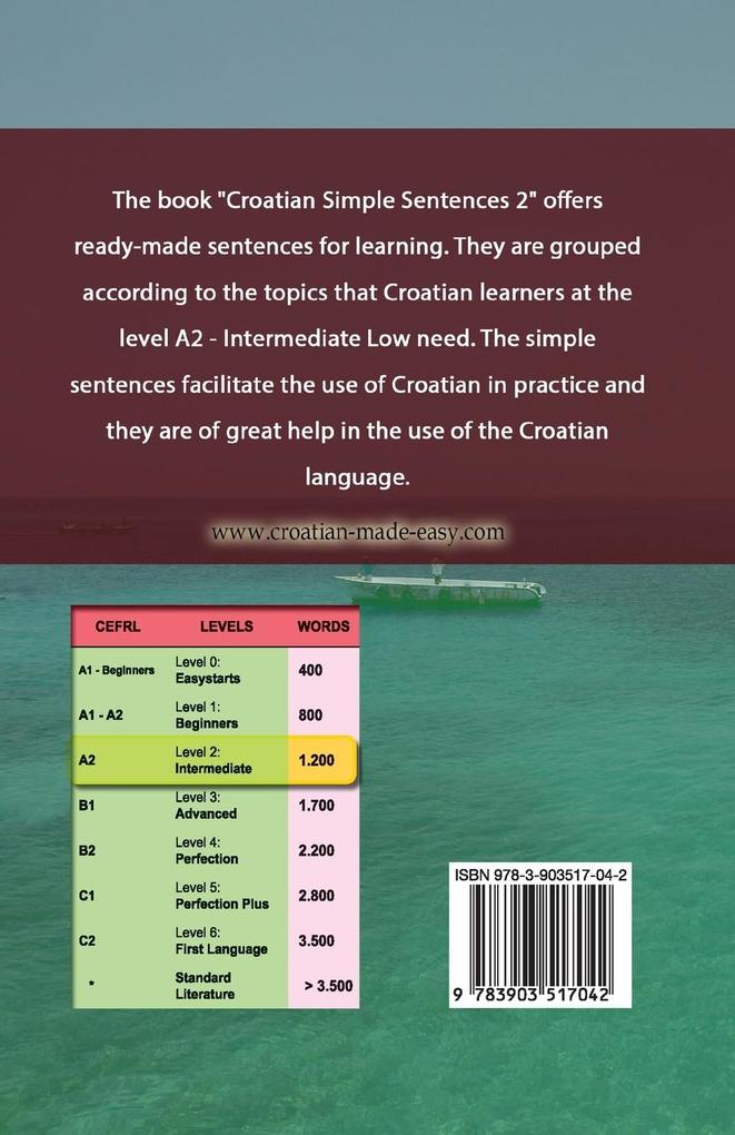 Weitere Ansicht: Croatian Simple Sentences 2 | Ana Bilic