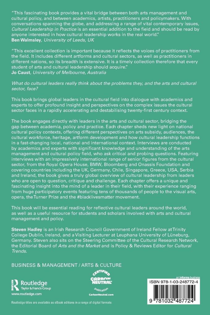 Weitere Ansicht: Cultural Leadership in Practice