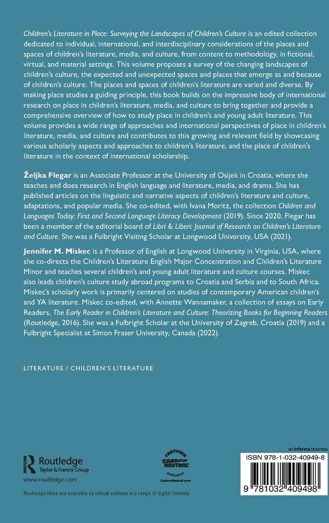 Weitere Ansicht: Children's Literature in Place