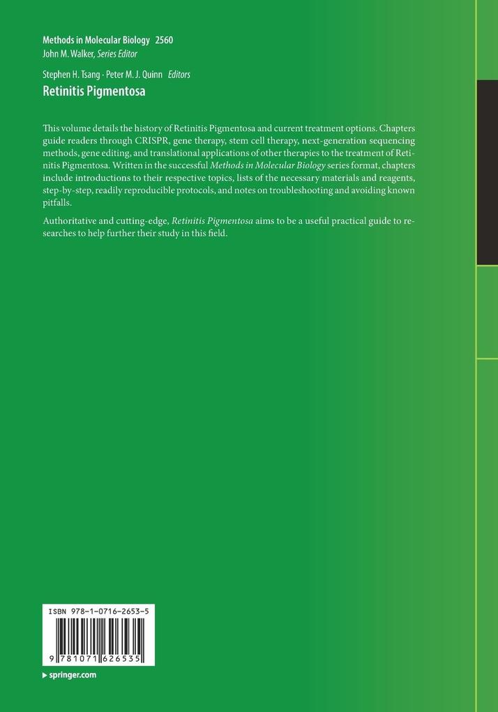 Weitere Ansicht: Retinitis Pigmentosa