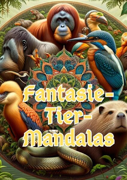 Produktbild: Fantasie-Tier-Mandalas: Kreative Kreaturen malen | Christian Hagen