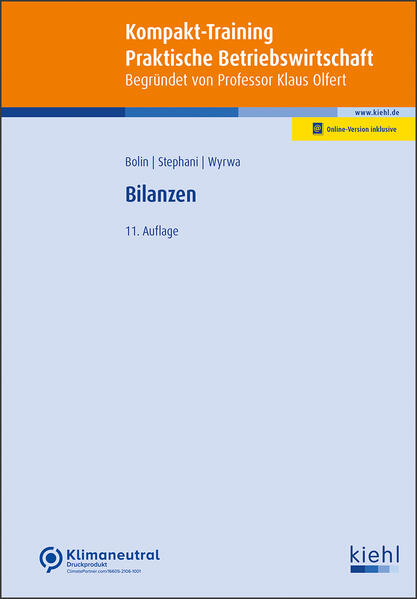 Produktbild: Kompakt-Training Bilanzen | Manfred Bolin, Michael Stephani, Sven Wyrwa