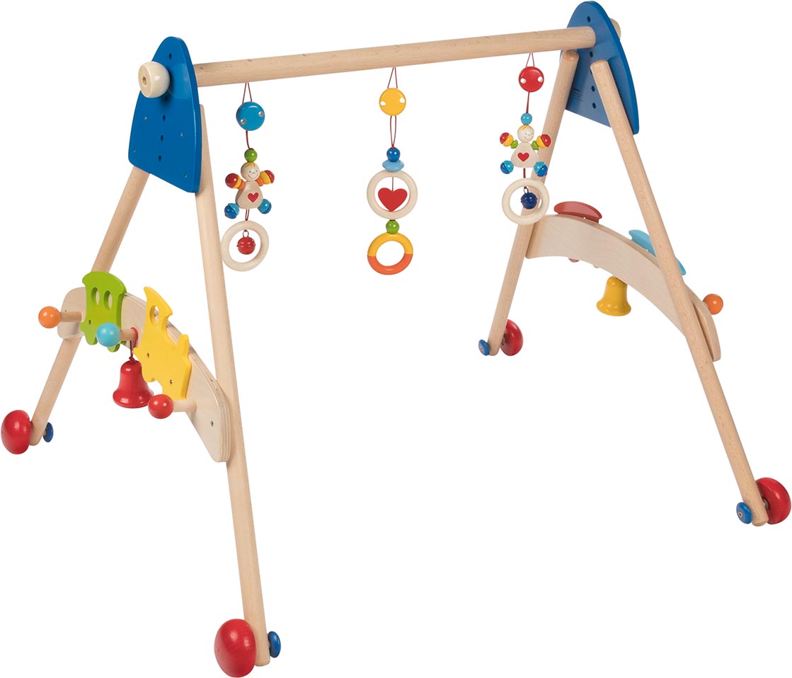 Produktbild: Goki 65318 - Baby-Fit, Greif- und Spieltrainer, Lauflernhilfe Zug