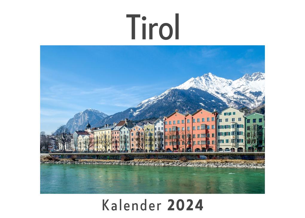 Produktbild: Tirol (Wandkalender 2024, Kalender DIN A4 quer, Monatskalender im Querformat mit Kalendarium, Das perfekte Geschenk) | Anna Müller