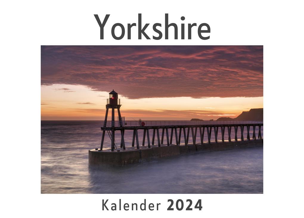 Produktbild: Yorkshire (Wandkalender 2024, Kalender DIN A4 quer, Monatskalender im Querformat mit Kalendarium, Das perfekte Geschenk) | Anna Müller