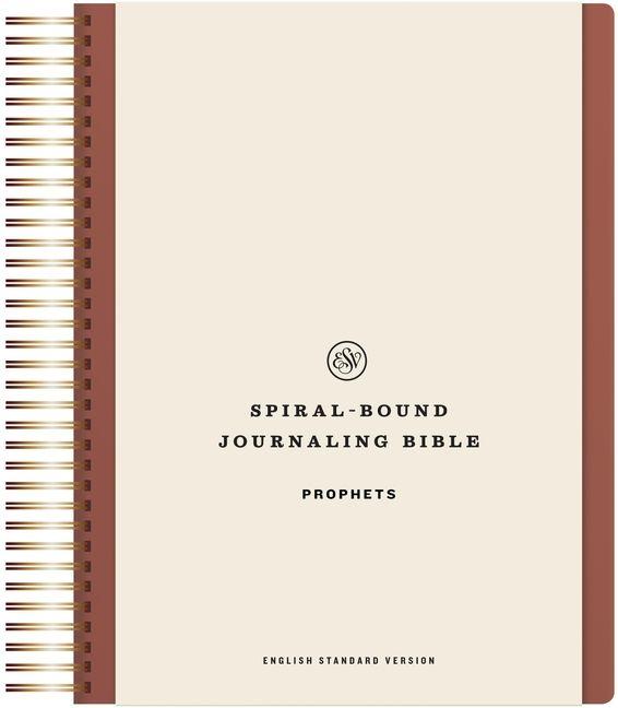Produktbild: ESV Spiral-Bound Journaling Bible, Prophets (Hardcover) | Esv Bibles