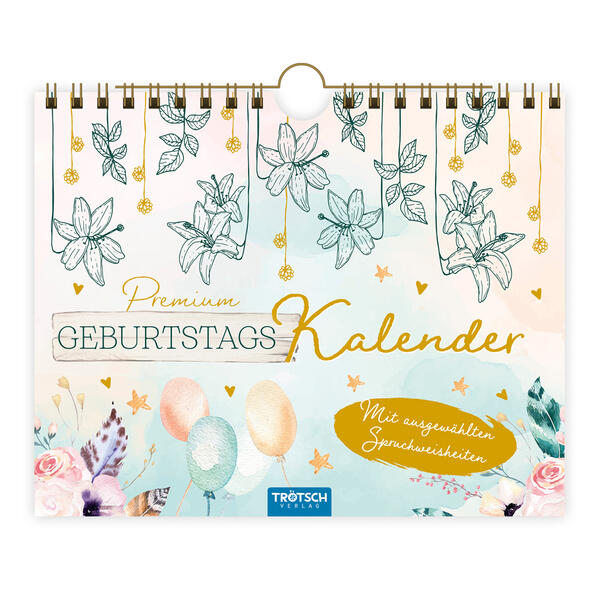 Produktbild: Trötsch Premium Geburtstagskalender