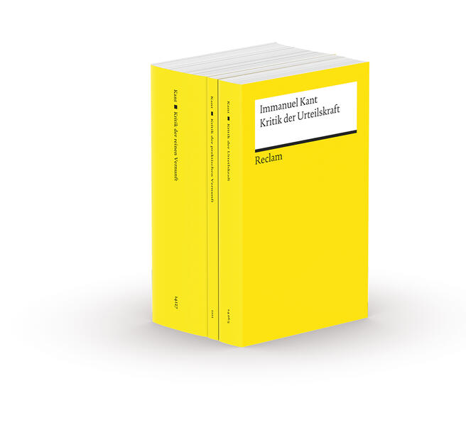 Produktbild: Die drei Kritiken: Kritik der praktischen Vernunft - Kritik der reinen Vernunft - Kritik der Urteilskraft | Immanuel Kant