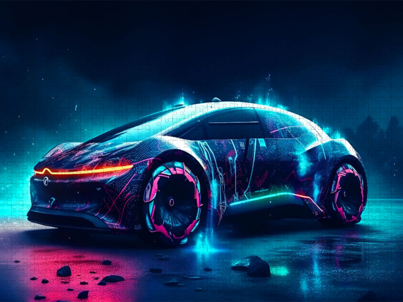 Weitere Ansicht: CALVENDO Puzzle Autonomes Fahrzeug | 1000 Teile Lege-Größe 64x48cm Foto-Puzzle für glückliche Stunden | Calvendo