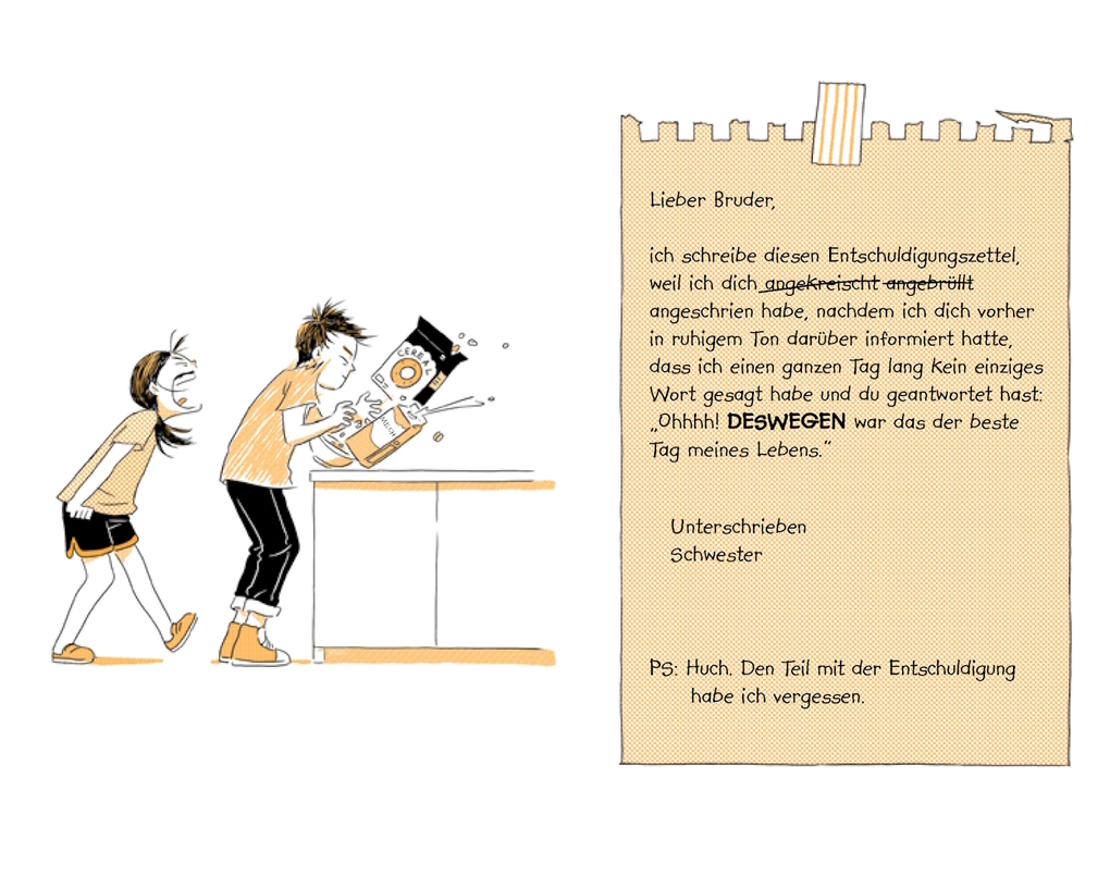 Weitere Ansicht: Lieber Bruder, tut mir (gar nicht) leid ... | Alison McGhee