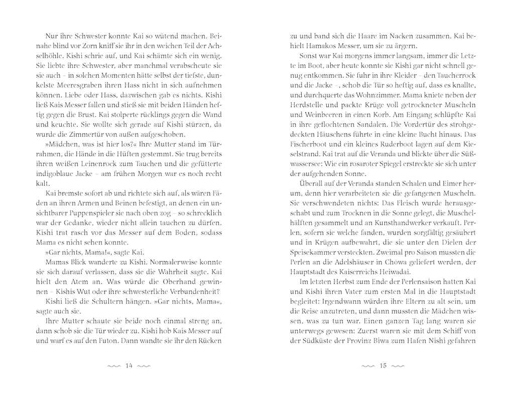 Weitere Ansicht: Die Perlenjägerin | Miya T. Beck