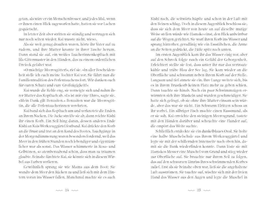 Weitere Ansicht: Die Perlenjägerin | Miya T. Beck