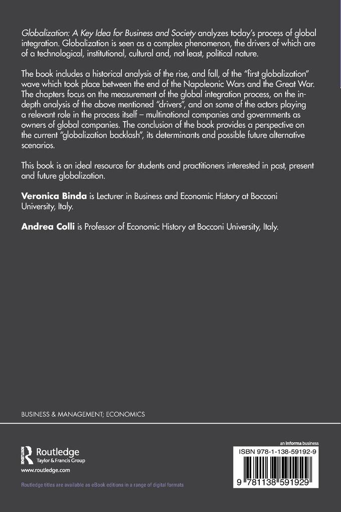 Weitere Ansicht: Globalization | Veronica Binda, Andrea Colli