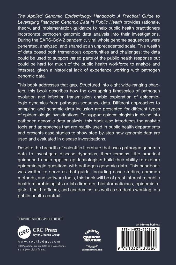 Weitere Ansicht: The Applied Genomic Epidemiology Handbook | Allison Black, Gytis Dudas