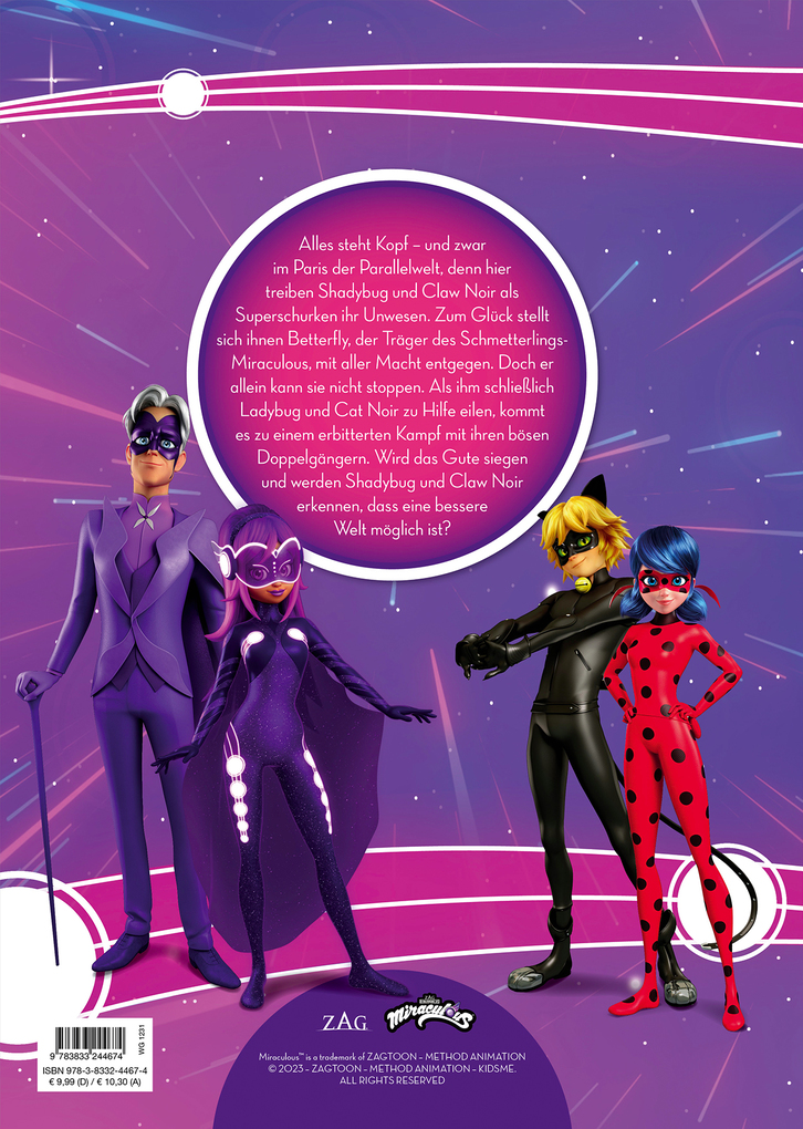 Weitere Ansicht: Miraculous: Die Abenteuer von Shadybug und Claw Noir in Paris | Claudia Weber