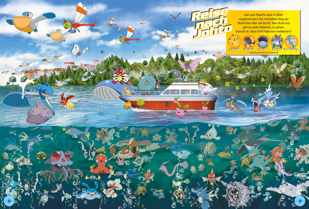 Weitere Ansicht: Pokémon: Wo ist Pikachu? | Pokémon, Panini