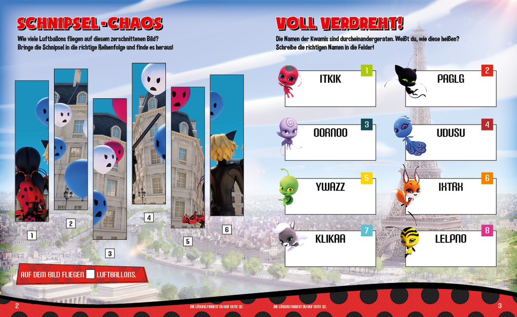 Weitere Ansicht: Miraculous: 500 Sticker - Stickern - Rätseln - Ausmalen | Panini