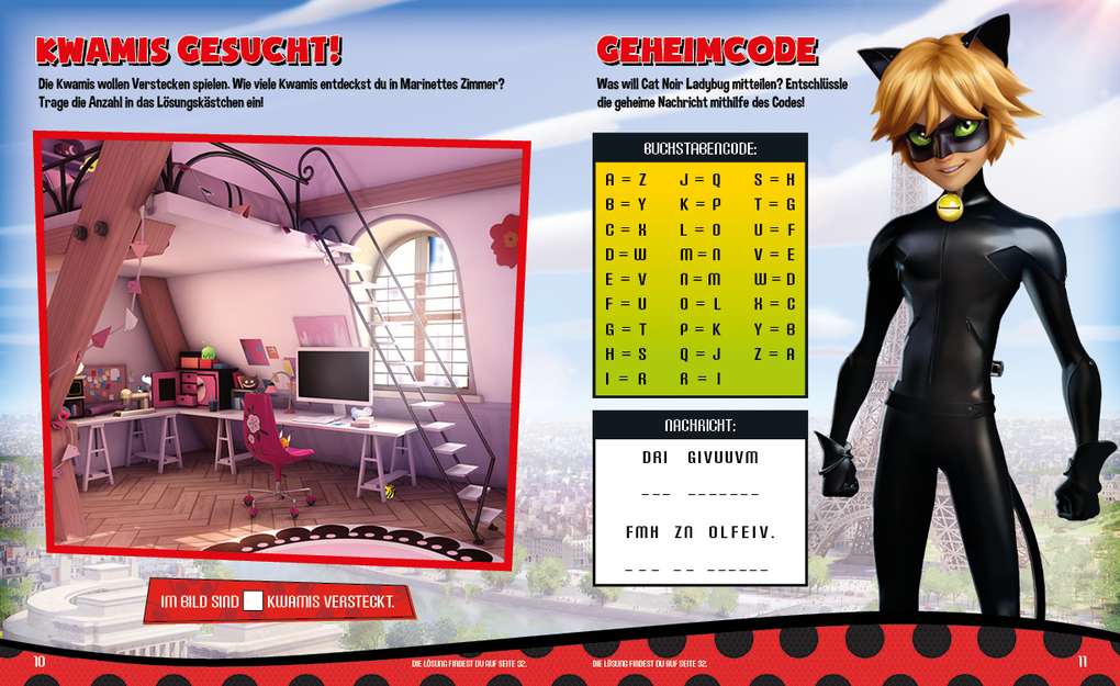 Weitere Ansicht: Miraculous: 500 Sticker - Stickern - Rätseln - Ausmalen | Panini