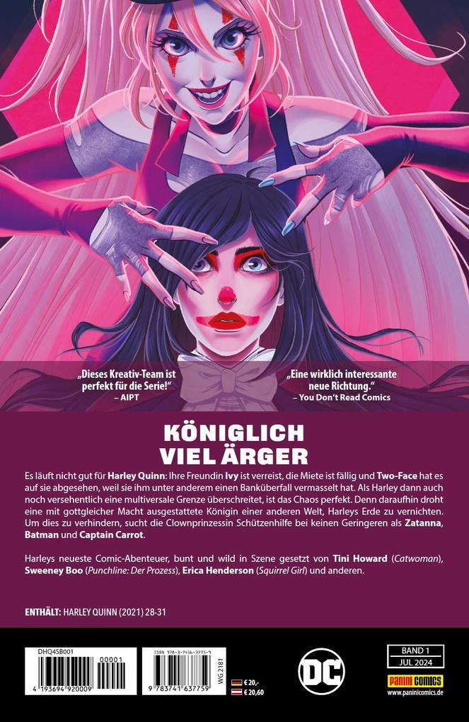 Weitere Ansicht: Harley Quinn | Tini Howard, Boo Sweeney