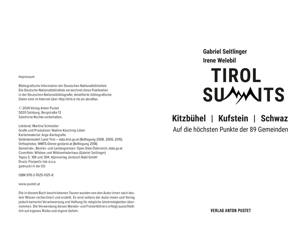 Weitere Ansicht: Tirol Summits | Gabriel Seitlinger, Irene Welebil