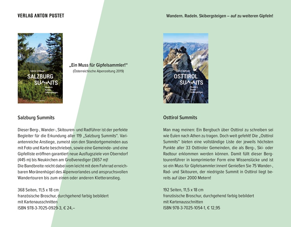Weitere Ansicht: Tirol Summits | Gabriel Seitlinger, Irene Welebil