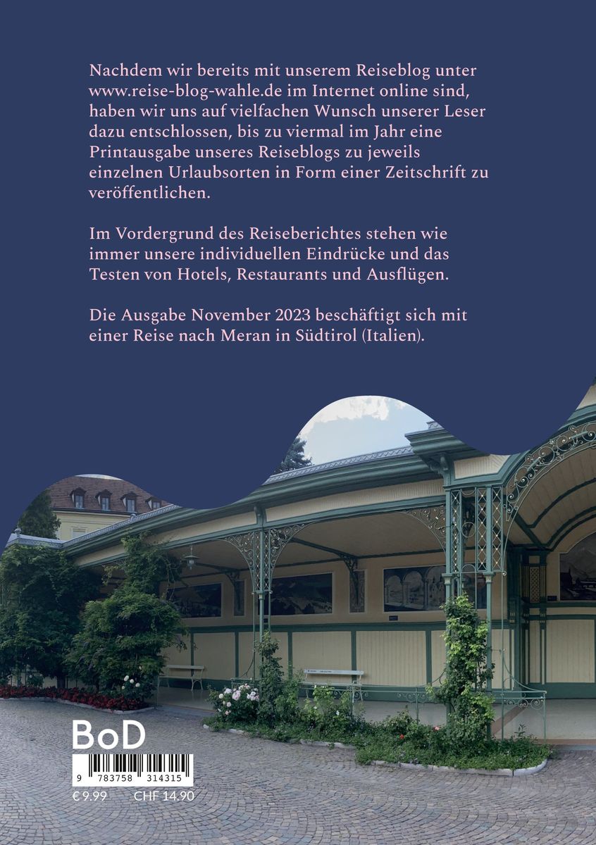 Weitere Ansicht: Reiseblog Wahle Ausgabe November 2023 | Stefan Wahle