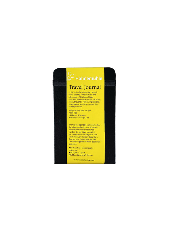 Weitere Ansicht: Hahnemühle Papier Travel Journal, 9 x 14 cm Querformat, 140 g/m²