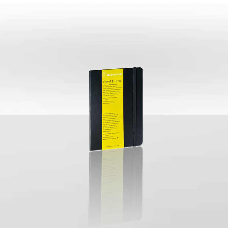Weitere Ansicht: Hahnemühle Papier Travel Journal, 9 x 14 cm Querformat, 140 g/m²