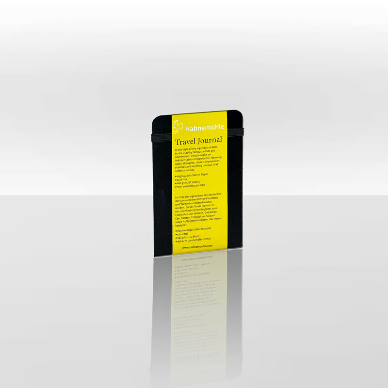 Weitere Ansicht: Hahnemühle Papier Travel Journal, 9 x 14 cm Querformat, 140 g/m²