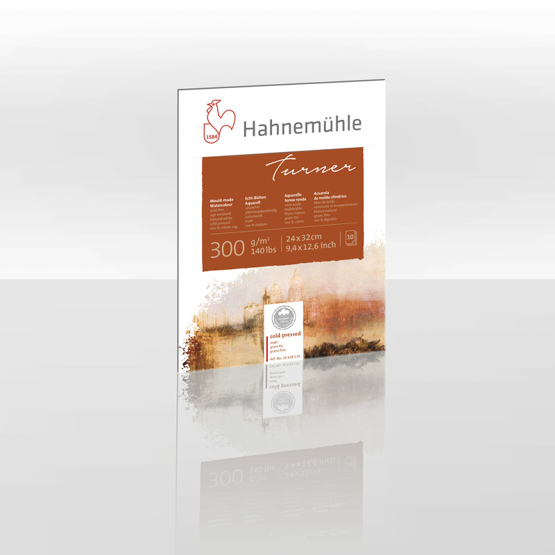 Weitere Ansicht: Hahnemühle Papier Turner, 24 x 32 cm, 300 g/m²
