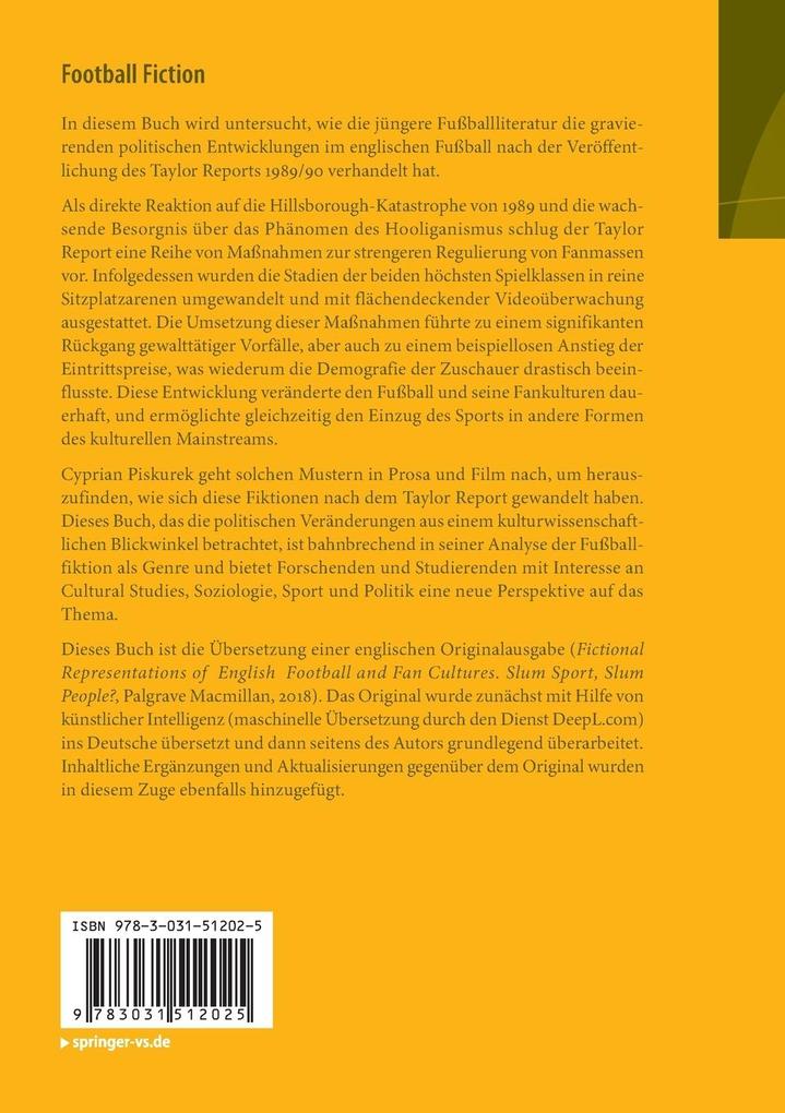 Weitere Ansicht: Football Fiction | Cyprian Piskurek
