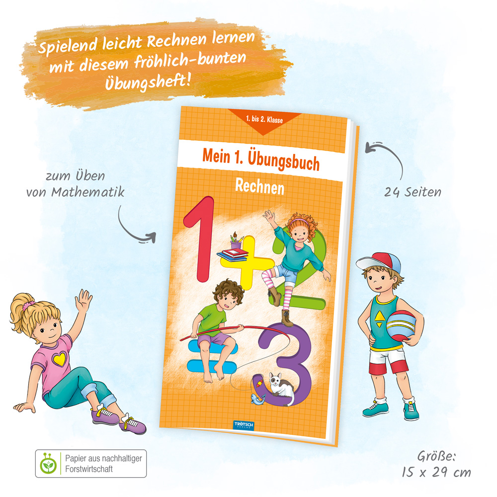 Weitere Ansicht: Trötsch Mein erstes Übungsbuch Rechnen