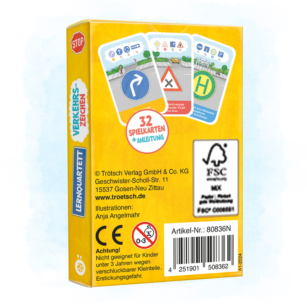 Weitere Ansicht: Trötsch Lernquartett Verkehrszeichen