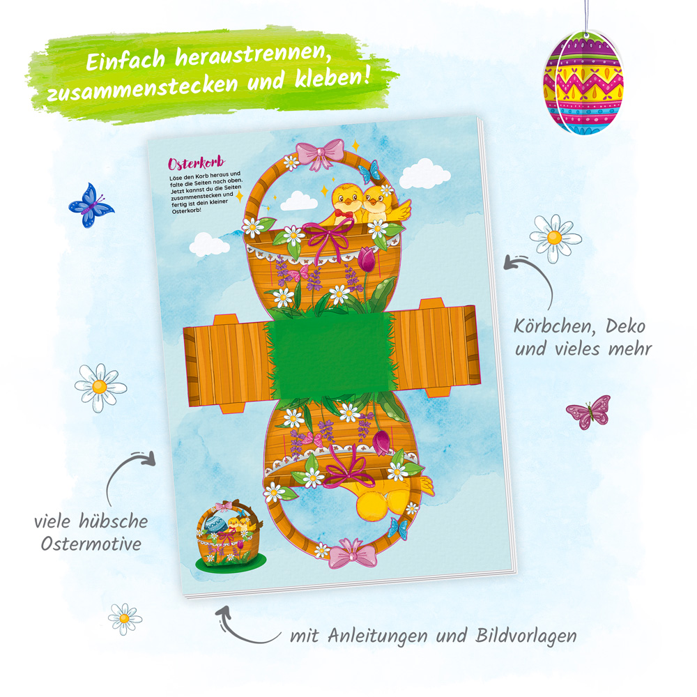 Weitere Ansicht: Trötsch Mein Oster-Bastelblock