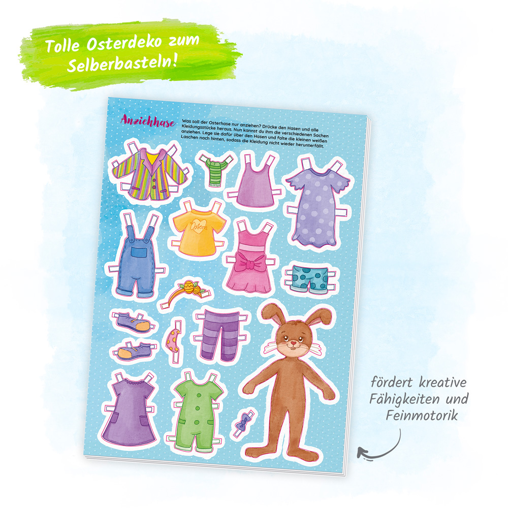 Weitere Ansicht: Trötsch Mein Oster-Bastelblock