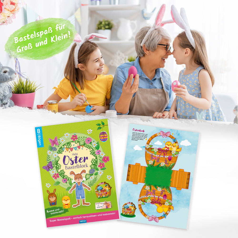 Weitere Ansicht: Trötsch Mein Oster-Bastelblock