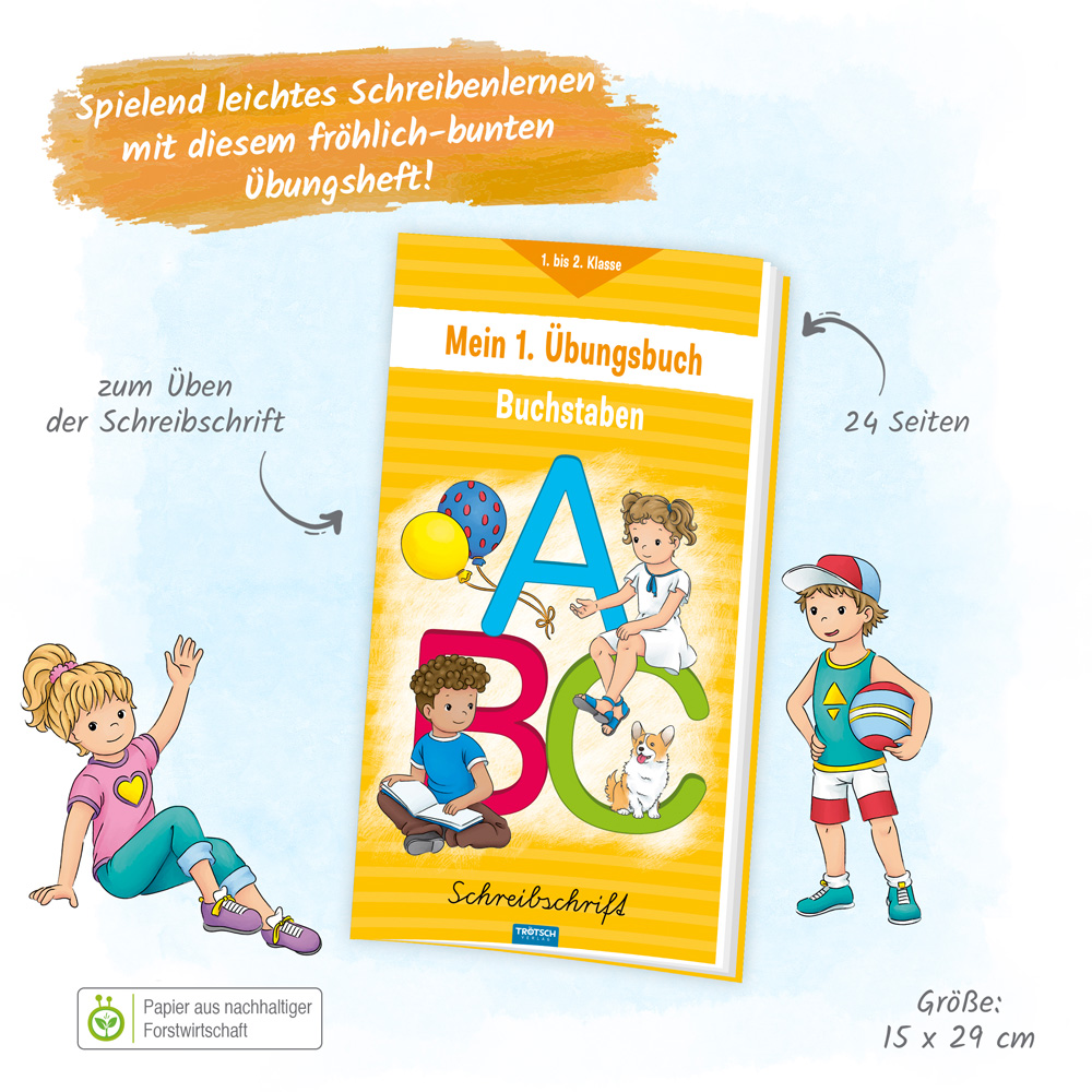 Weitere Ansicht: Trötsch Mein erstes Übungsbuch Buchstaben Schreibschrift