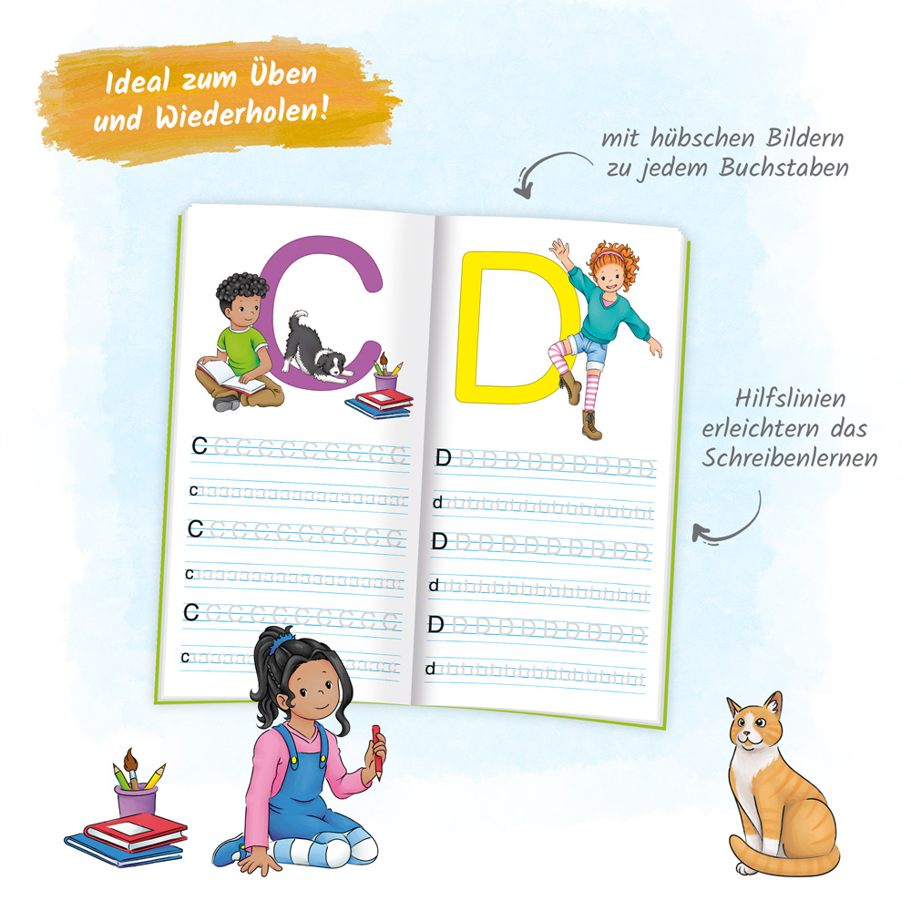 Weitere Ansicht: Trötsch Mein erstes Übungsbuch Buchstaben Druckschrift