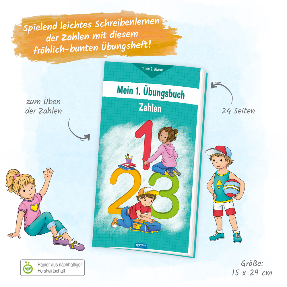 Weitere Ansicht: Trötsch Mein erstes Übungsbuch Zahlen