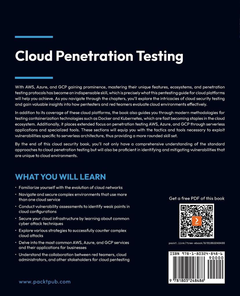 Weitere Ansicht: Cloud Penetration Testing | Kim Crawley