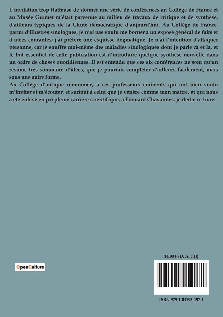 Weitere Ansicht: La littérature chinoise | Basile Alexeiev