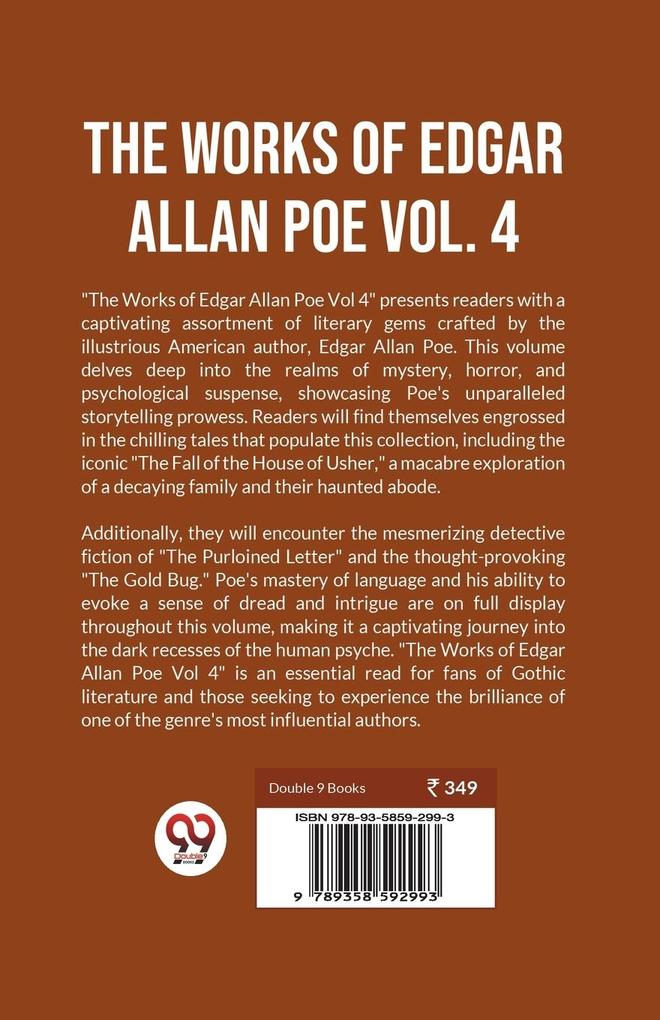 Weitere Ansicht: The Works Of Edgar Allan Poe Vol.4 | Edgar Allan Poe