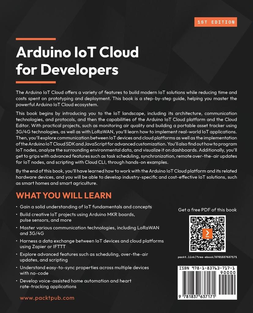 Weitere Ansicht: Arduino IoT Cloud for Developers | Muhammad Afzal