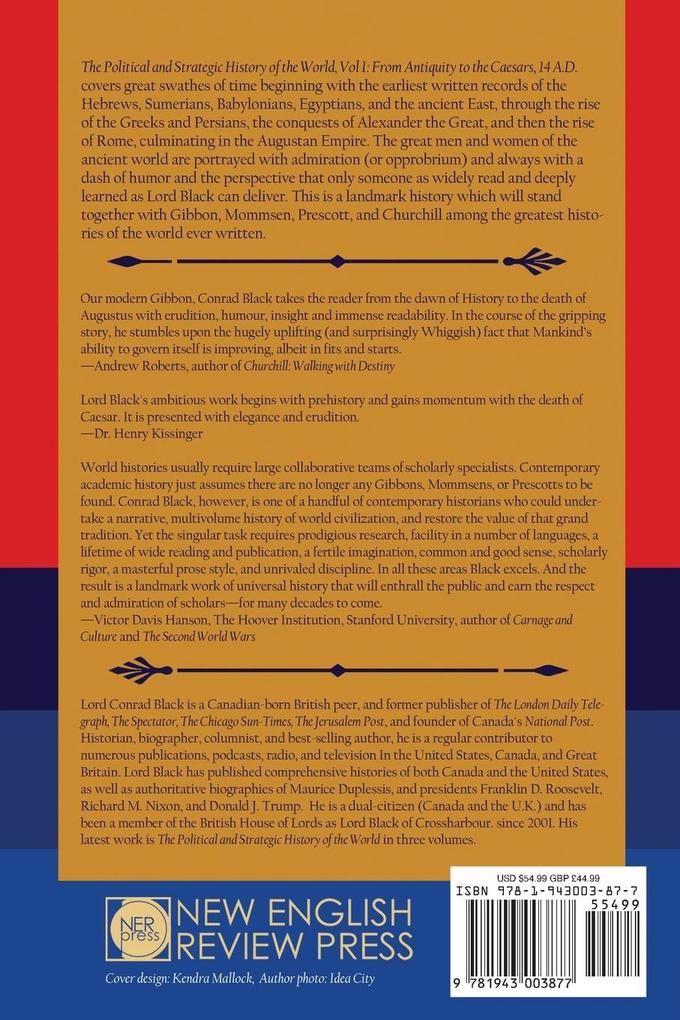 Weitere Ansicht: The Political and Strategic History of the World, Vol I | Conrad Black