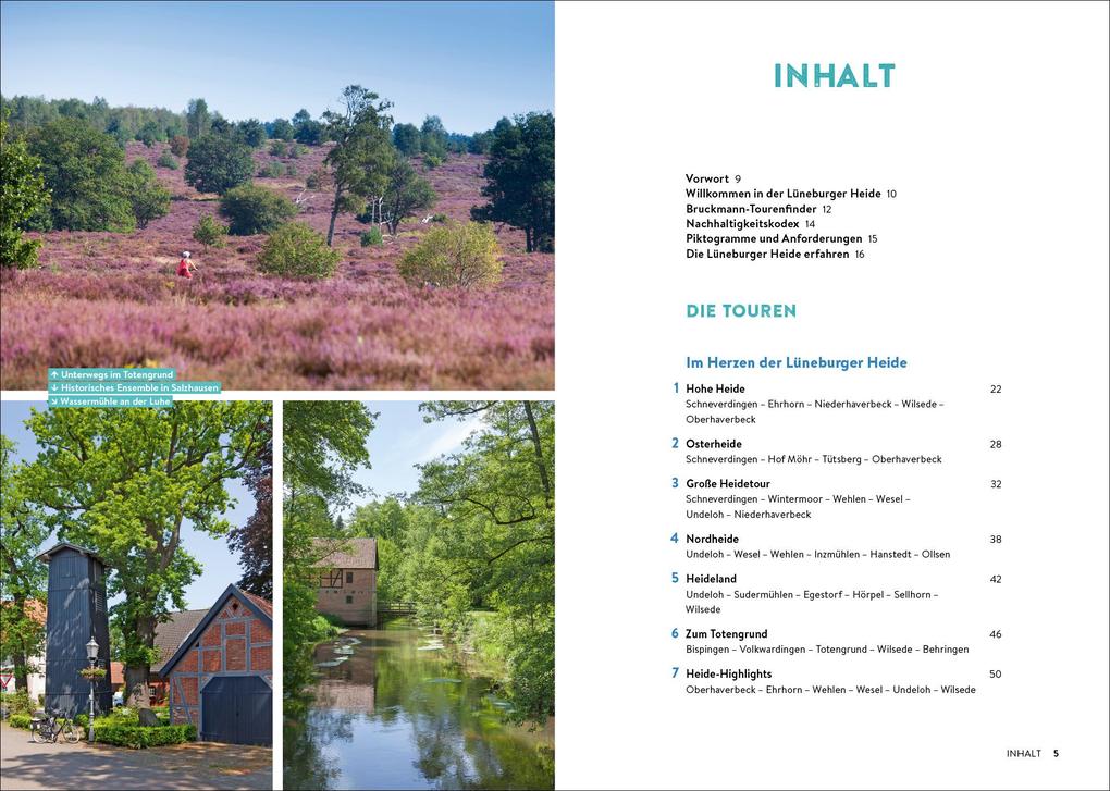 Weitere Ansicht: Die Lüneburger Heide erfahren 30 Radtouren durch malerische Landschaften, zu reizvollen Städten und kulturellen Highlights | Linda OBryan und Hans Zaglitsch, Linda O'Bryan, Hans Zaglitsch, Linda O'Bryan und Hans Zaglitsch