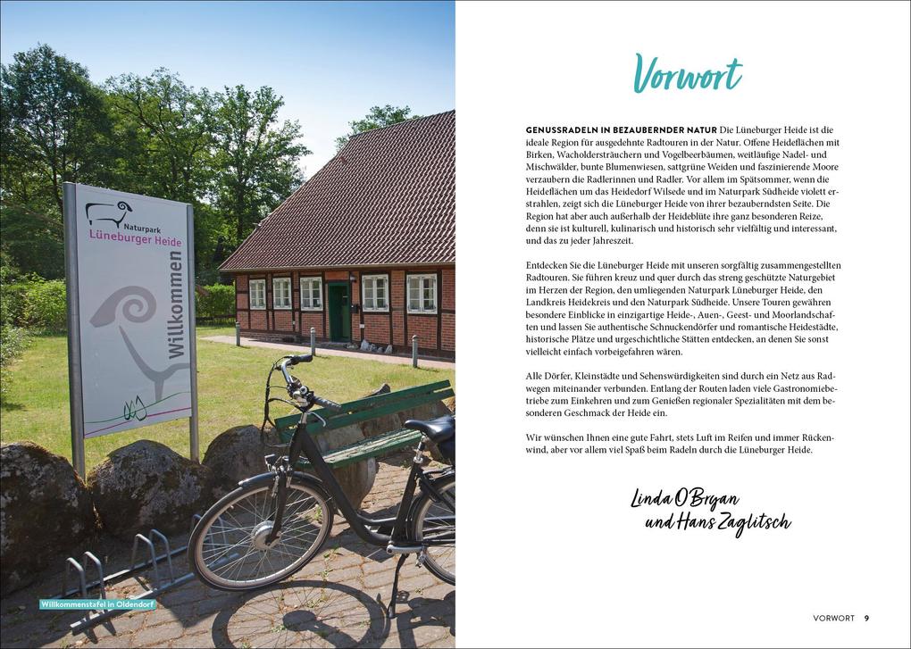 Weitere Ansicht: Die Lüneburger Heide erfahren 30 Radtouren durch malerische Landschaften, zu reizvollen Städten und kulturellen Highlights | Linda OBryan und Hans Zaglitsch, Linda O'Bryan, Hans Zaglitsch, Linda O'Bryan und Hans Zaglitsch